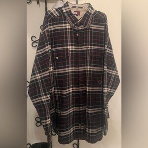 Tommy Hilfiger Vintage Men’s Long Sleeve Button Down Shirt Size XL